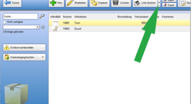Inventurliste drucken