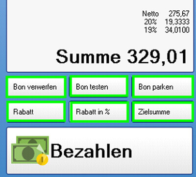 Warenkorb Bearbeiten