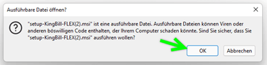 Installation Freigabe Schritt 2 - FIREFOX