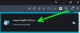 Installation Freigabe Schritt 1 - CHROME