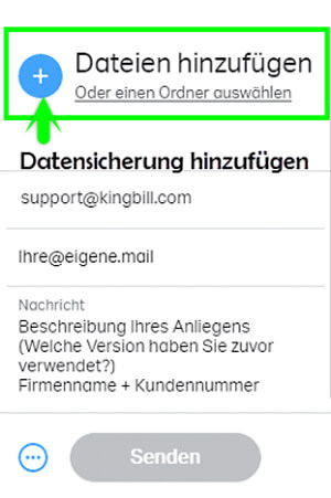 Datenübernahme
