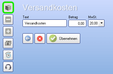 Versandkosten angaben