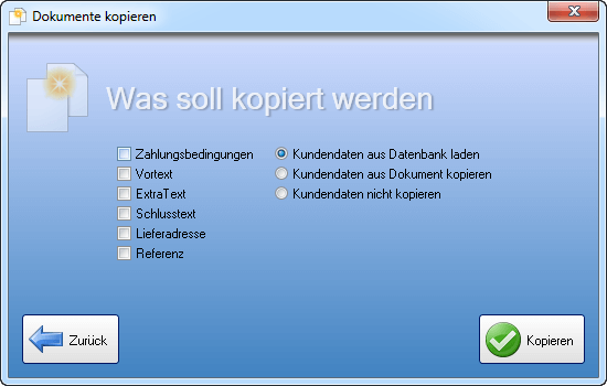 Dokumente kopieren