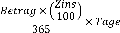 Verzugszinsen