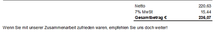 Schlusstext