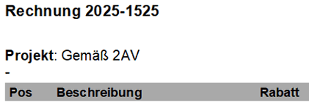 Arten unterschiedlicher Textbausteine