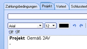 Arten unterschiedlicher Textbausteine
