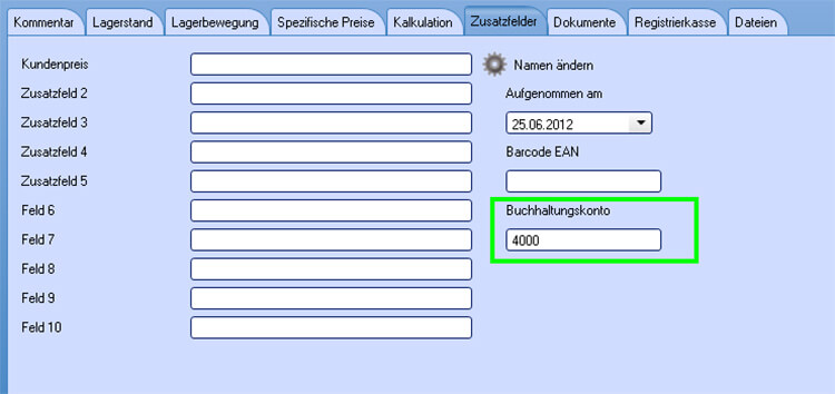 Buchhaltungskonten