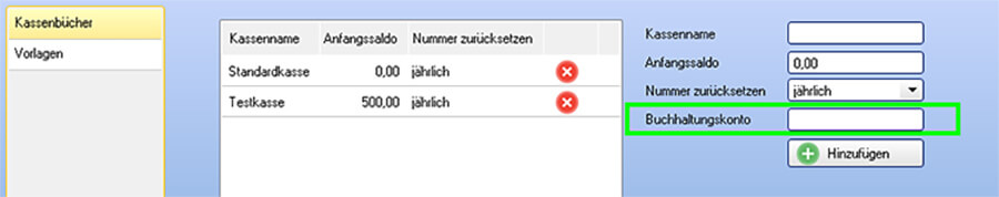 Kassenbuch