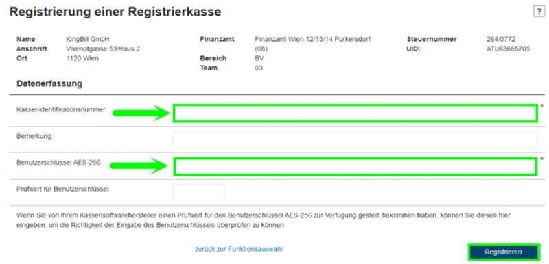 Datenerfassung