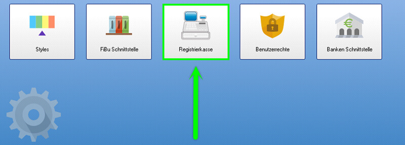 Registrierkasse Einstellungen
