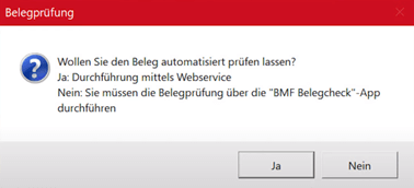 Belegprüfung