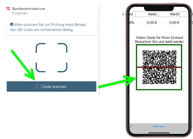 QR-Code scannen