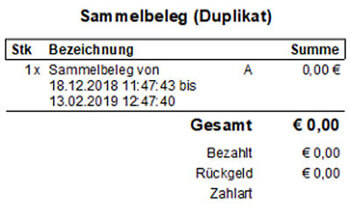 Spezialbelege (Duplikat)