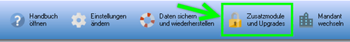 Zusatzmodule testen