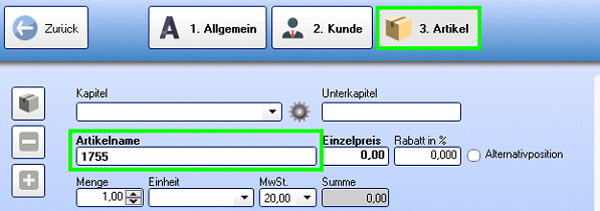 3. Artikel