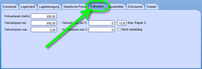 Kalkulation