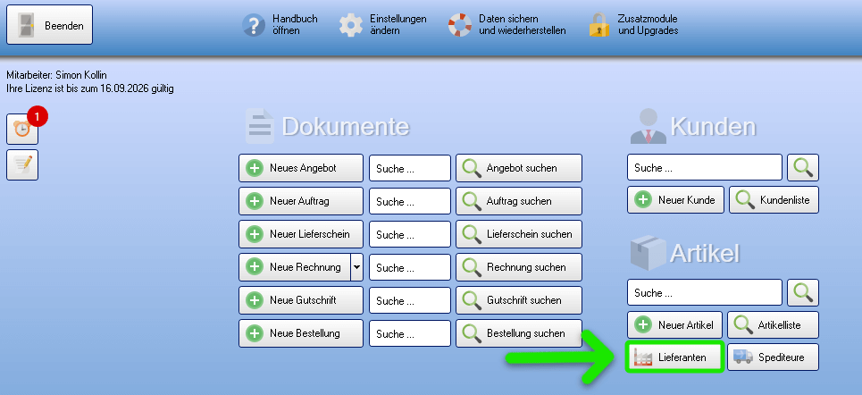 Startmaske Lieferanten