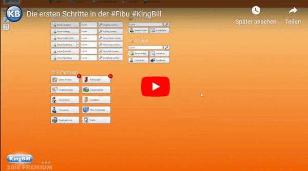 FiBu-Schnittstelle Video