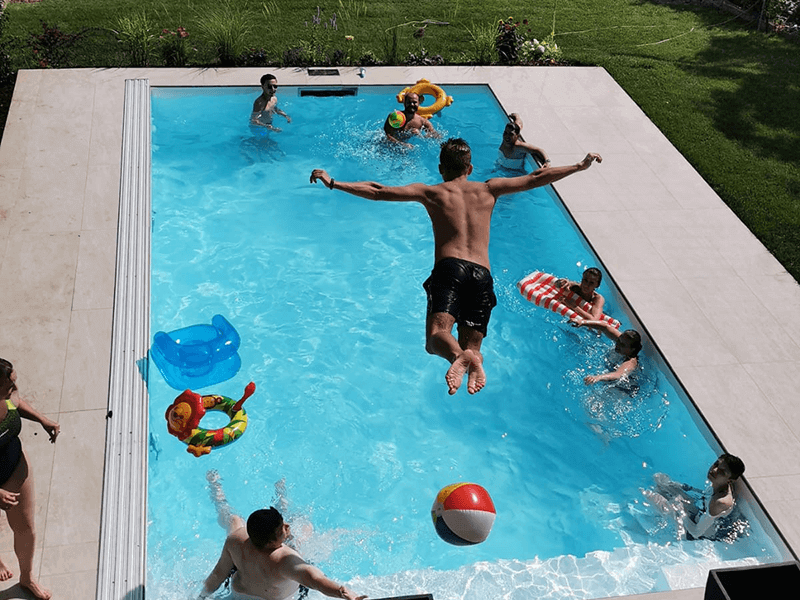 Pool Feier