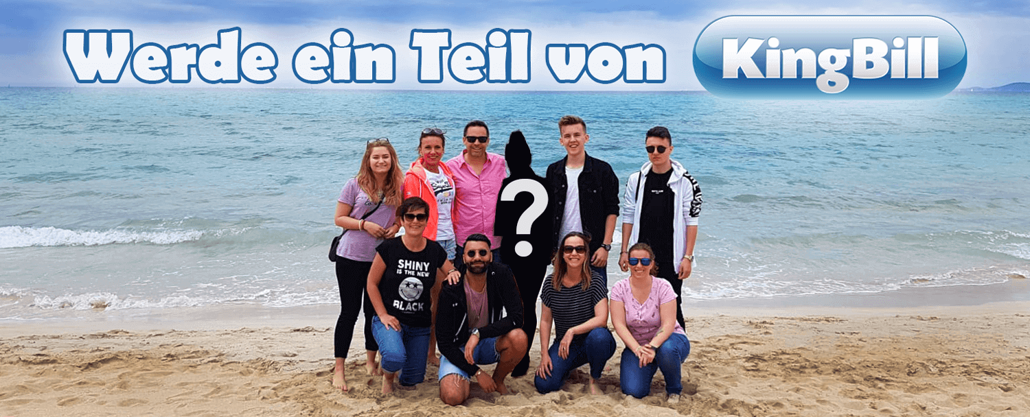 Werde ein Teil von KingBill