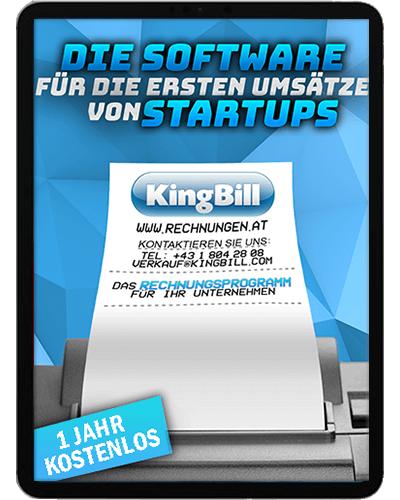 KingBill Startup-Angebot