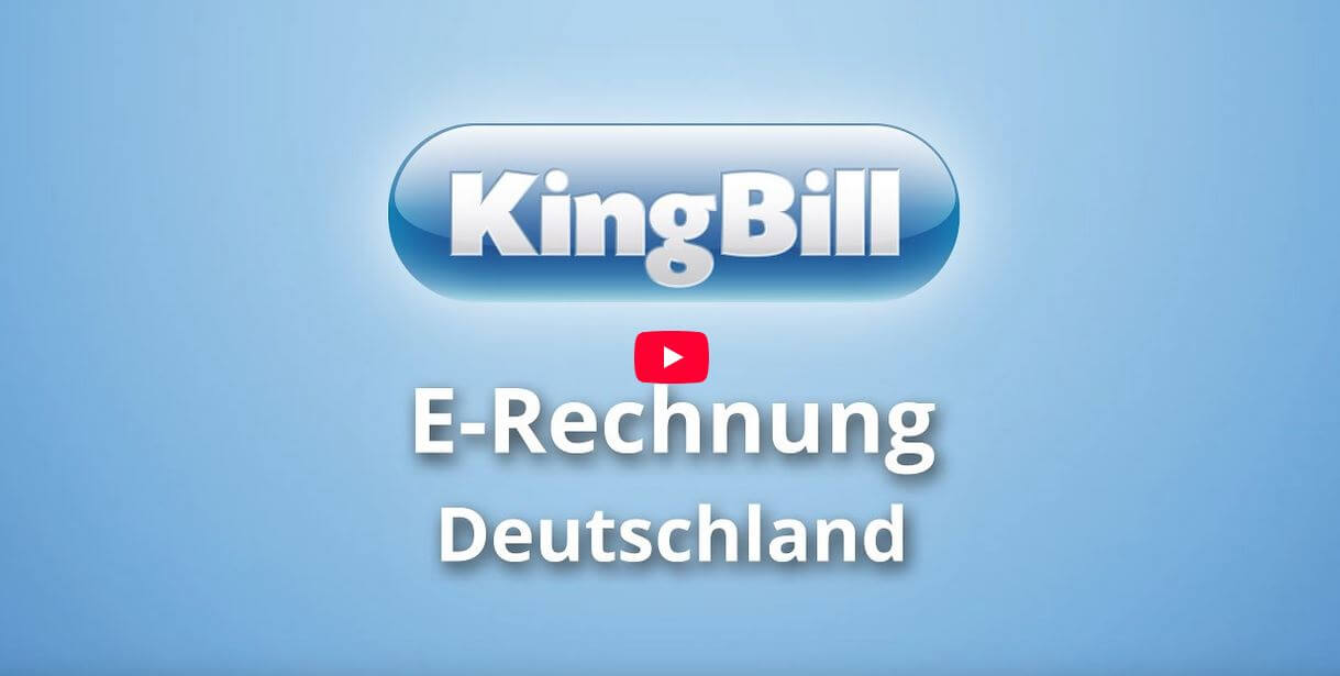 Video KingBill E-Rechnung Deutschland
