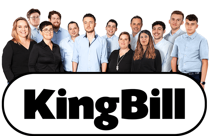 Das KingBill Team hilft Ihnen gerne